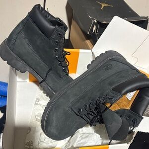 Timberland Men's Dark Gray Boots